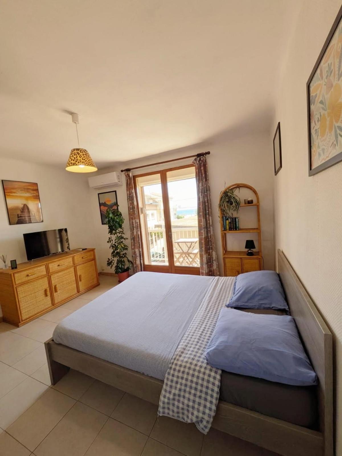 Sejour A Valras T1 Vue Sur Mer - 50M Centre Et Mer Apartment Exterior photo